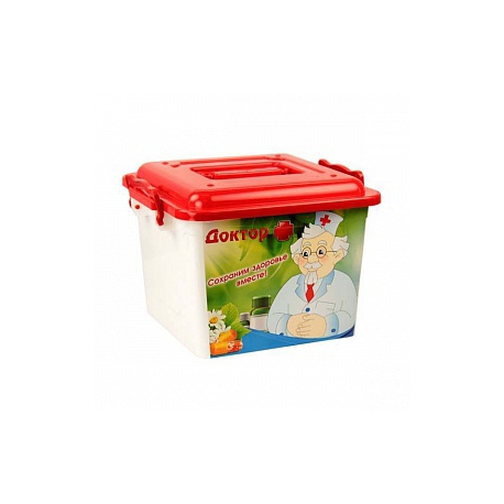 Контейнер Доктор+ 8,5л квадратный арт.М2049