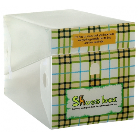 Коробка-органайзер для женской обуви  L  "USEFUL ONE" 1 арт.SS0501