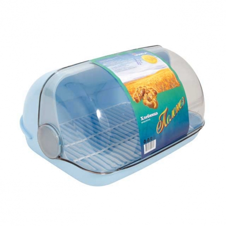 Хлебница "Ламела Полонез" голубая арт.М 8115Г