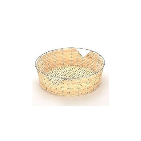 Хлебница фрукт. хром/плетен 30-9см MB (х16) арт.20936