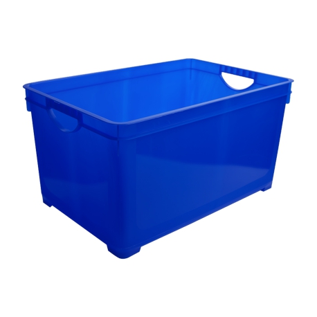 Ящик для хранения универсальный 48л цвета в асс арт.ПЦ1004