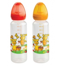 Бутылочка полипропиленовая с силиконовой соской, 250мл, 0+ Мир Детства Арт. 11099
