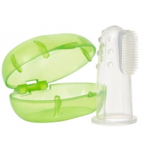  Зубная щетка силиконовая, 3+ Мир Детства Арт. 19405