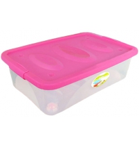 Ящик универсальный "Астело" 600х400х180мм на колесиках арт.С664