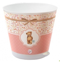 Горшок для цветов "Крит" 120мм Мишка арт.ING46012МИШ-НК ССП