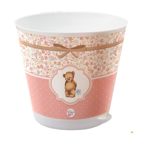 Горшок для цветов "Крит" 200мм Мишка арт.ING46020МИШ-НК ССП