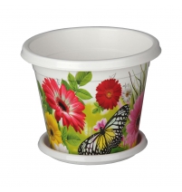 Горшок-Кашпо  Палитра  1л. с под. арт.М2398