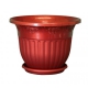 Горшок-Кашпо Лозанна 40л. с под. (медный)(уп.5) арт.М1465