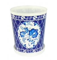 Горшок-кашпо Флорель 1,2л с поддоном арт.М1871ССП