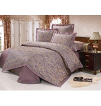 Постельное белье Cleo жаккард пестротканный  арт.019-CLP