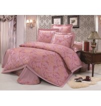 Постельное белье Cleo жаккард пестротканный  арт.025-CLP