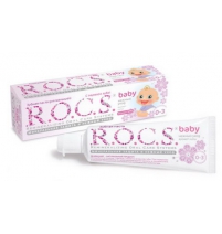 R.O.C.S. Зубная паста для малышей (0-3 лет) Аромат липы 45гр. R.O.C.S. 