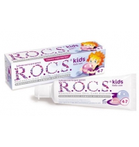 R.O.C.S. Зубная паста для детей (4-7 лет) Бабл Гам 45гр. R.O.C.S. 