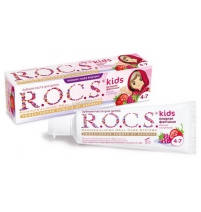 R.O.C.S. Зубная паста для детей (4-7 лет) Малина и Клубника 45гр. R.O.C.S. 