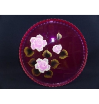 Блюдо 280 мм. Патиссэри "Роза на розовом" арт.MS352/4