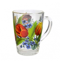 Кружка Капучино 300мл Тюльпан арт.07с1334