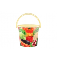 Ведро без крышки 10л. Овощи арт.0110бк