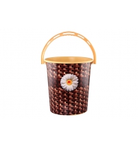Ведро без крышки 12л. Плетенка арт.0112бк