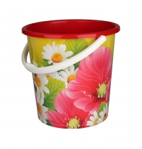 Ведро "Маки" 10л. арт.М2418