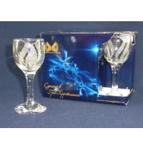 Набор 6-ти бокалов д/вина "Крыло" 60мл арт.MS134/27