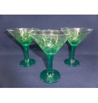 Набор 6-ти бокалов д/мартини "Айро зеленый" 170мл арт.MS410/52