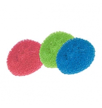 Губка для посуды пласт. 3шт "York" арт.0101