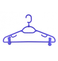Вешалка для женских костюмов "Lux" с прищепкой арт.10448-WGS