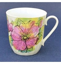 Кружка 350 мл Витая Акварель (фарфор) , р.1717 арт. 67472