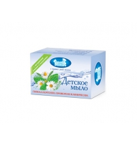  Детское мыло Ромашка с Подорожником 100 гр. Наша мама 