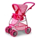 Коляска для куклы Melogo с люлькой-переноской арт. 9662     св.розовый