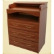 Комод Звездочка-2 КР70/3-МДФ, орех 