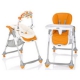 Стульчик для кормления-шезлонг Brevi B.Fun, оранжевый 