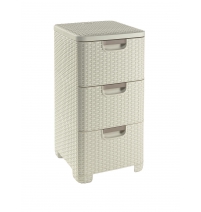 Пластиковый комод с 3 ящиками Curver 06604