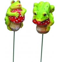 Штекер полистоун, Лягушка, 5х4х25см GREEN APPLE GA200-06 арт. Б0008240