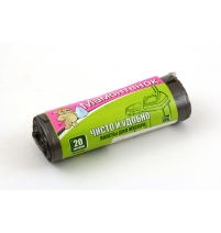 Мешок д/мусора Мамонтенок 20л*30шт. 6мкм ПНД арт. MPM4517