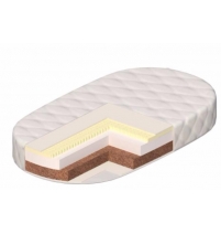 Детский матрас Vikalex Палермо овальный 125х65 арт. Vi30501