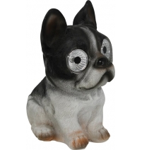 Садовый светильник на солнечной батарее ЭРА SL-RSN14-BULL "Собачка бульдожка" арт. Б0018807