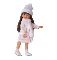 Кукла Juan Antonio Munecas Эмили осенний образ, брюнетка, 33 см арт. 2580Br