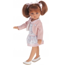 Кукла Juan Antonio Munecas Эльвира летний образ, рыжая, 33см арт. 2584B