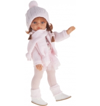 Кукла Juan Antonio Munecas Эльвира осенний образ, рыжая, 33см арт. 2585P