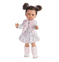 Кукла Juan Antonio Munecas Кукла Белла в розовом жилете , 45см арт. 2807P