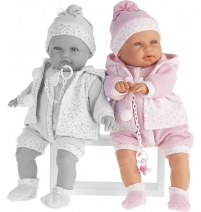 Кукла Juan Antonio Munecas Бенита в розовом, озвучена, 55см арт. 1901P