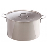 Котел 34л ОБЩЕПИТ (d40 h30 см) сварной, клепаные ручки КАТУНЬ арт. 010116/КТ-ОБ-37В