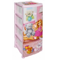 Комод 4 секции Кукла арт. 0352/64 