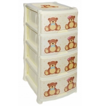 Комод 4 секции Мишки арт. 0352/74 