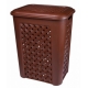 Корзина для белья "Виола" 50л. Цвет коричневый