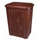 Корзина для белья "Виола" 30л. Цвет коричневый.