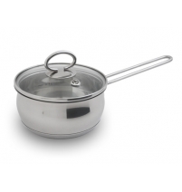 Ковш с крышкой 1,5л капсулированное дно 0,6 мм, глянец арт. TAG-16K