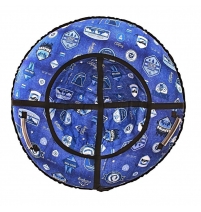 Санки надувные Тюбинг RT Бирки Джинс, диаметр 118 см