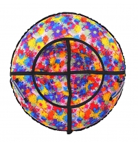 Санки надувные Тюбинг RT Пейнтбол разноцветный, диаметр 105 см